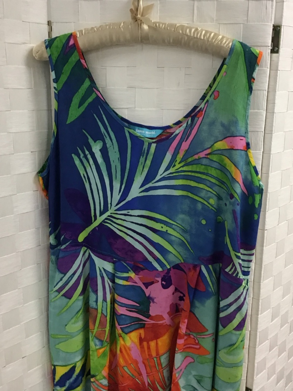 Jams World Multicolor Tropical Floral Maxi Dress - Picture 5 of 6